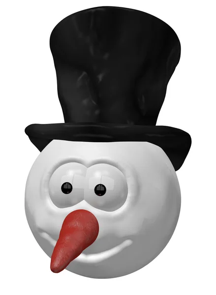 Snowman — Stock Photo, Image