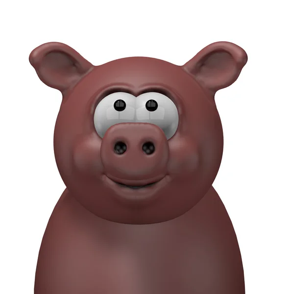幸せな豚 — ストック写真