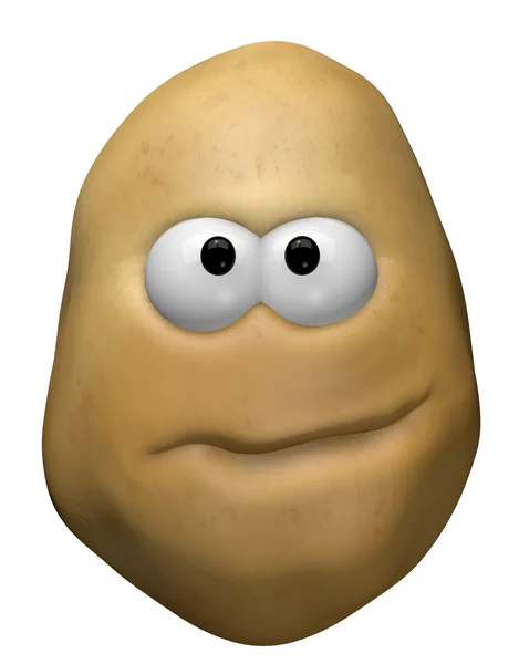 Patates yüz — Stok fotoğraf