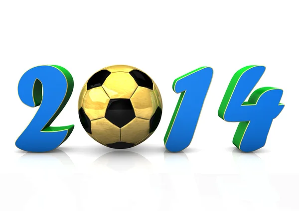 Voetbal 2014 — Stockfoto