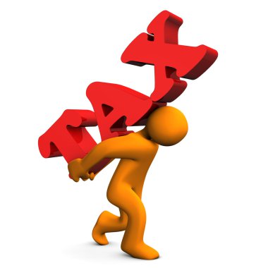 Tax Stress clipart