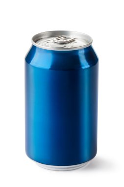 Aluminum can with the ring pull clipart