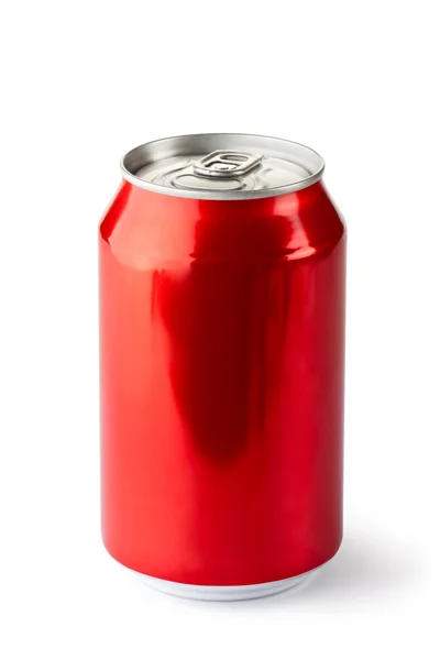 Aluminum can with the ring pull — Stock Photo, Image
