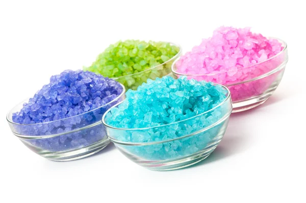 Barva mořská sůl — Stock fotografie