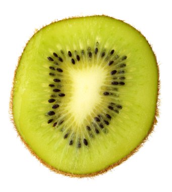 Texture section kiwi fruit clipart