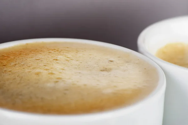 Чашка эспрессо крупным планом — стоковое фото
