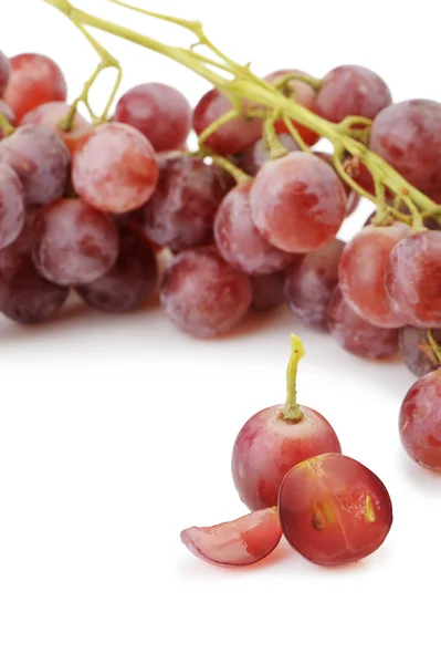 Szőlő. vágott a szegmensek szőlő bogyó — Stock Fotó