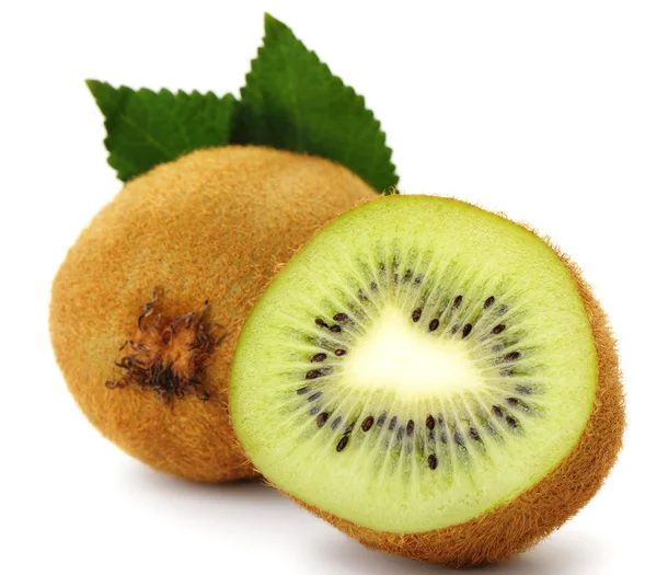 stock image Section kiwi fruit