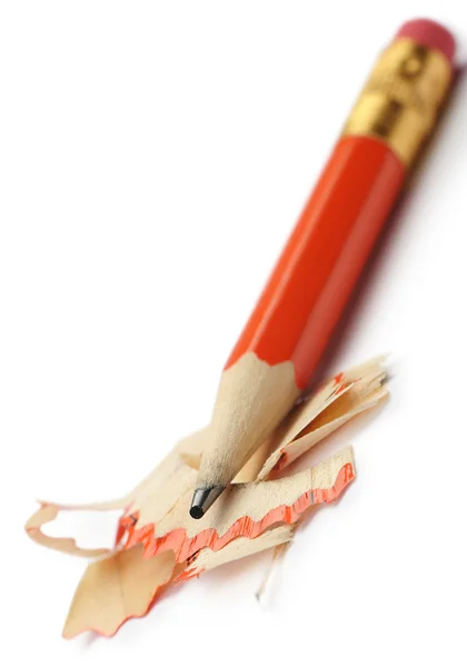 Penna med en rakning — Stockfoto