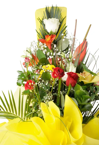 Celebratory bouquet of various flowers — Stock Photo, Image