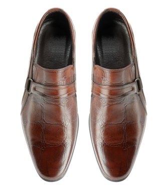 Pair of man's shoes clipart