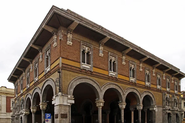 Mantua, handelskammaren byggnad, Lombardiet, Italien — Stockfoto
