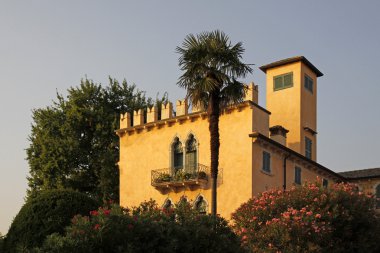 Bardolino, villa delle rose, İtalya, Avrupa