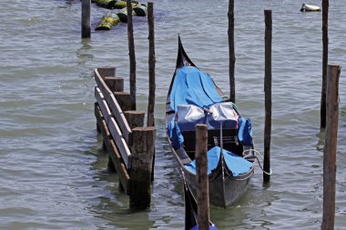 Venedik gondol büyük kanal, veneto, İtalya