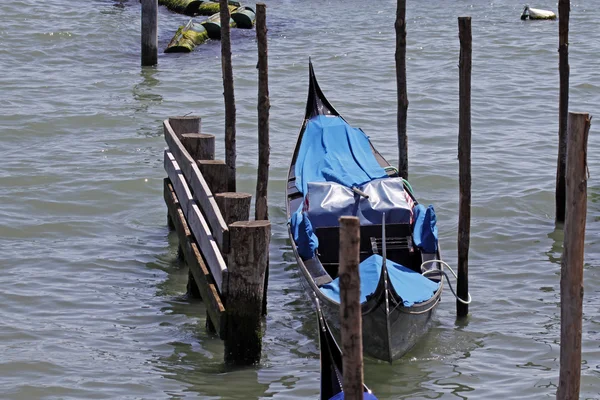 stock image Venice, gondola on the Grand Canal, Veneto, Italy