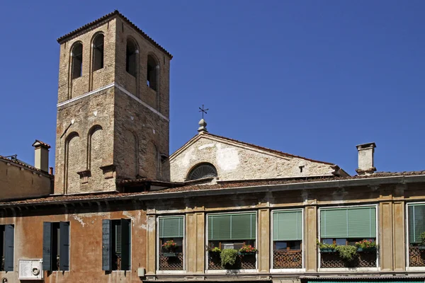 Wenecja, Kościół w regionie Wenecja Euganejska, Włochy, Europa — Zdjęcie stockowe