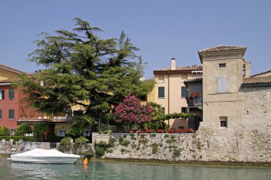 Sirmione, Lake Garda, Lombardy, Italy, Europe clipart