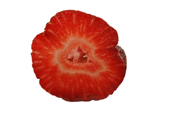 Red ripe strawberry fruit — Stock Photo, Image