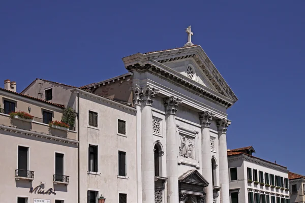 Venetië, kerk chiesa di santa maria della pieta — Stockfoto
