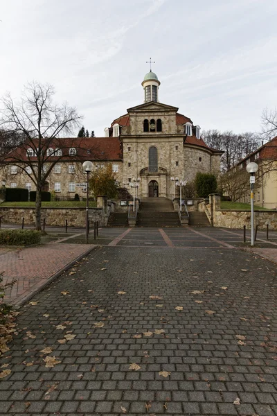 Georgsmarienhuette, dům ohrbeck, františkánský klášter — Stock fotografie