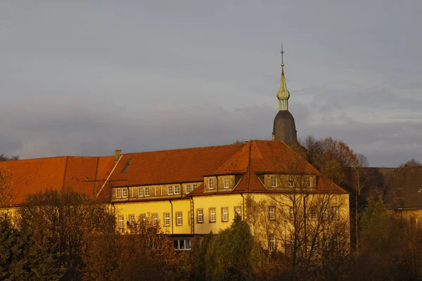 Kloster oesede, benediktinský klášter, Německo — Stock fotografie