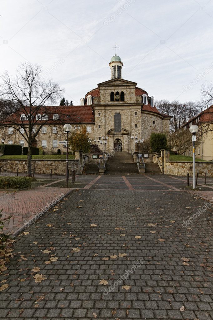 Georgsmarienhuette House Ohrbeck Franciscan Cloister Stock