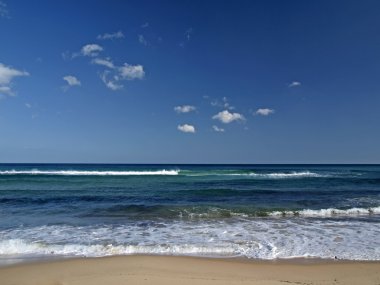 Costa Rei beach, Sardinia, Italy, clipart