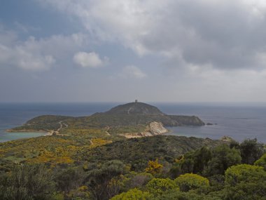 Sardunya, costa del sud, İtalya