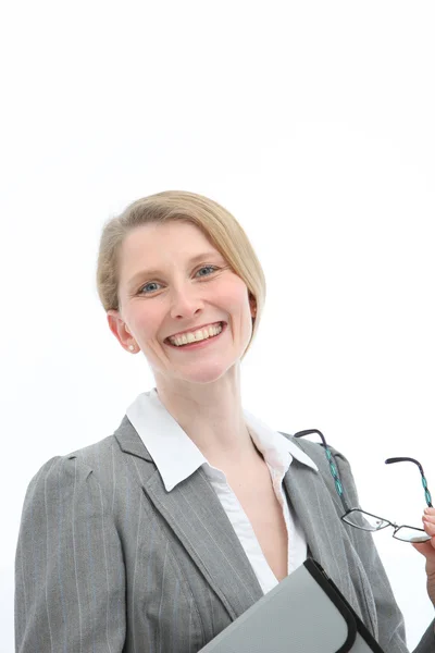 Smiling mature businesswoman — Stock Photo, Image