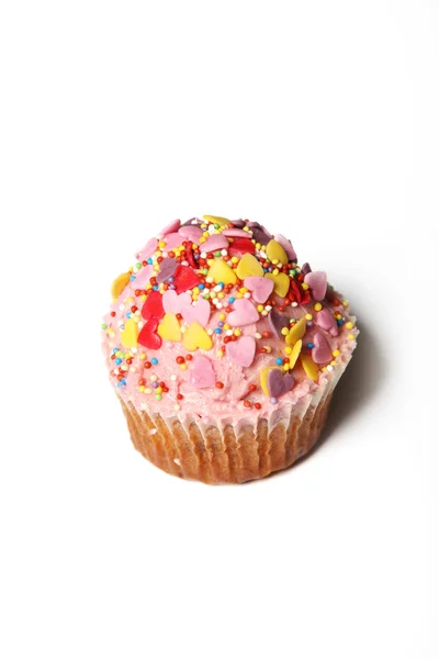 Cupcake com elenco de açúcar - self-made — Fotografia de Stock