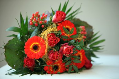 Colourful Floral Bouquet clipart