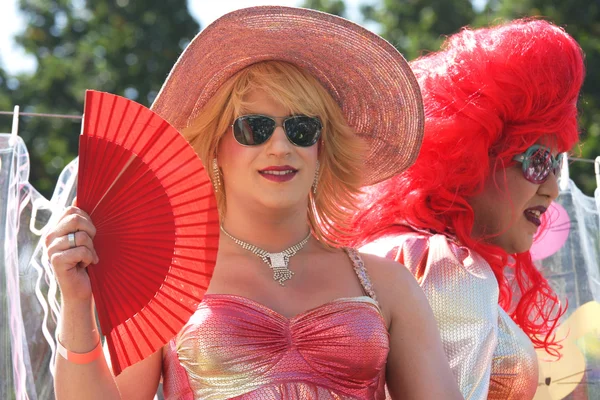 Parada dumy gejowskiej w tel-aviv. — Zdjęcie stockowe