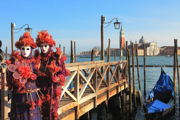 Traditional Venetian Carnival 2011. — Stock Photo, Image