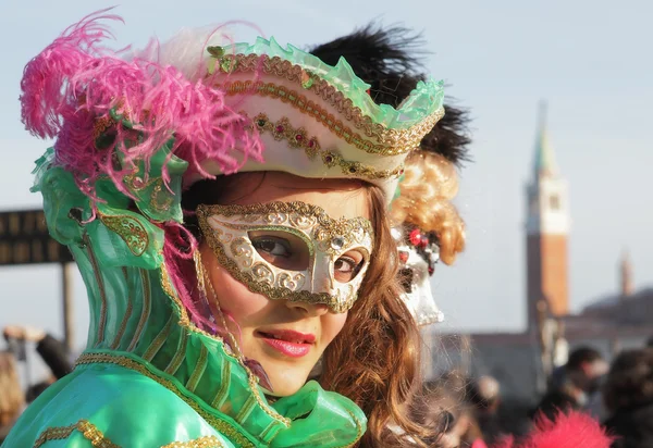Tradiční benátský karneval 2011. — Stock fotografie
