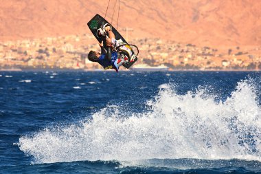 kitesurfer Kızıldeniz.