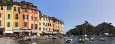 Panorama of Portofino.