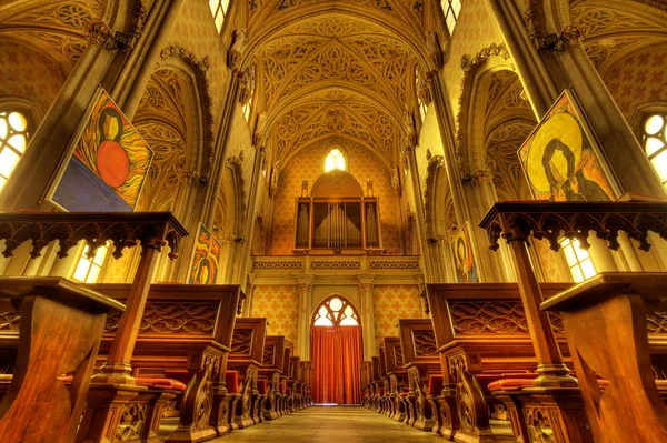 San Vittore church interior. — Stock Photo, Image