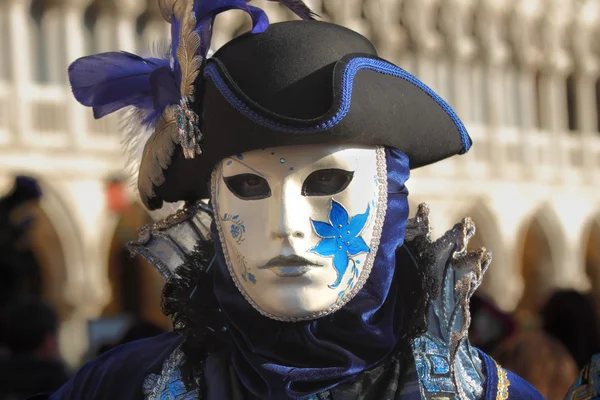 Traditionella venetianska karnevalen 2011. — Stockfoto