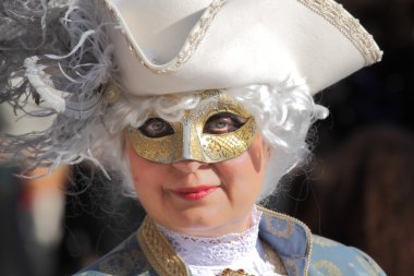 Traditional Venetian Carnival 2011. clipart