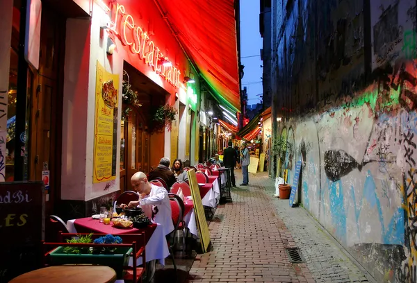 stock image Evening Brussels.