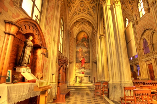 San vittore wnętrze kościoła. — Zdjęcie stockowe