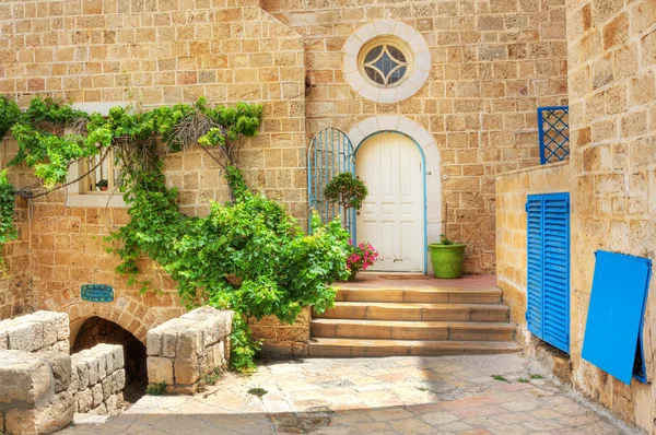 Eski bir ev. Yafa, İsrail. — Stok fotoğraf