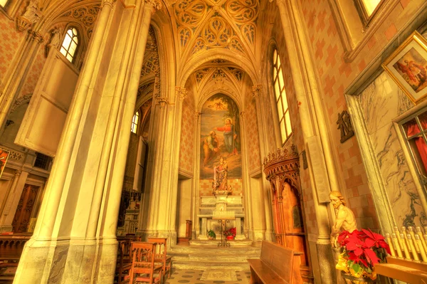 Интерьер церкви Святого Витторе . — стоковое фото