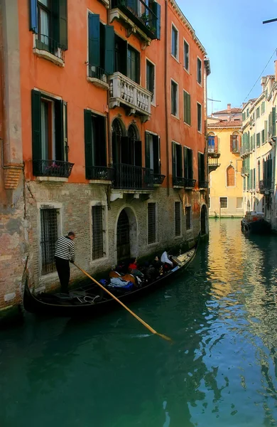 Venetië. kanaal. — Stockfoto