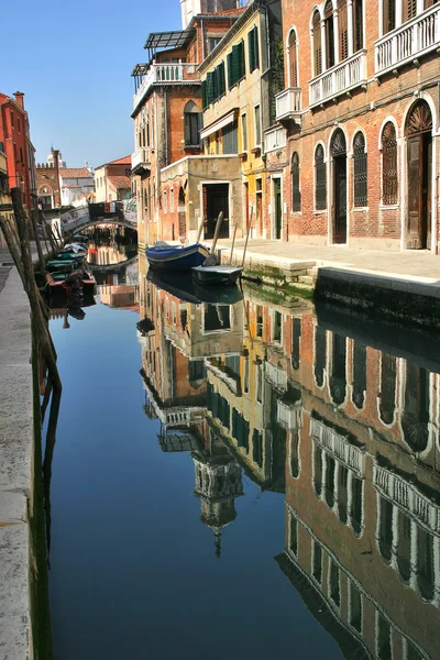 Multicilored будинків. Венеція, Італія. — стокове фото