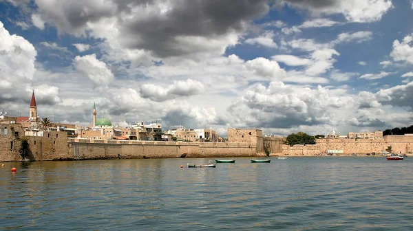 Zabytkowe mury Acre, Izrael. — Zdjęcie stockowe