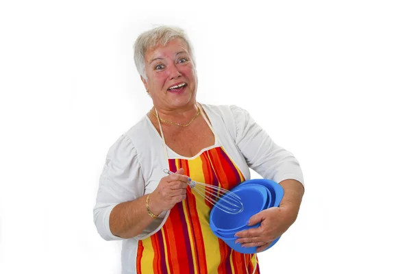 Senior housewife — Stock Photo, Image