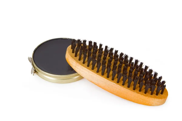 Black shoe polish — Stock Photo, Image