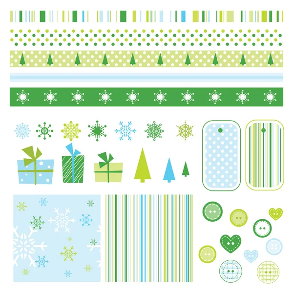 stock vector New year's design elements