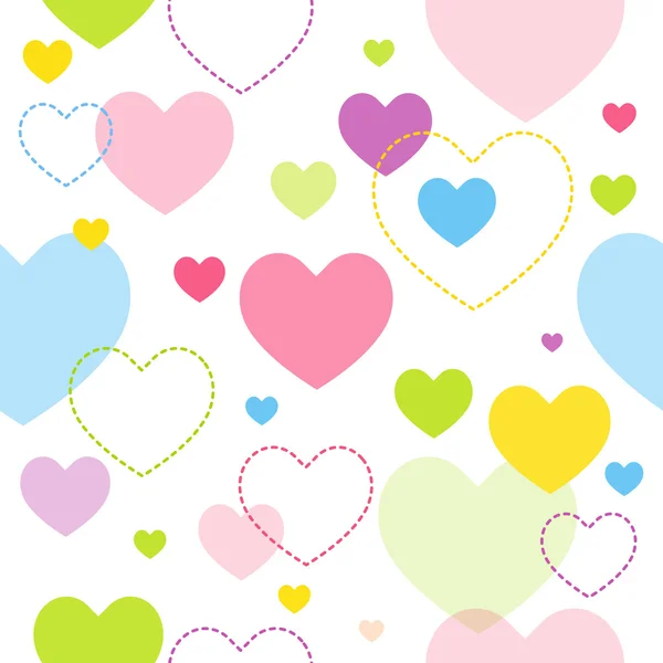 Motif de Saint Valentin — Image vectorielle